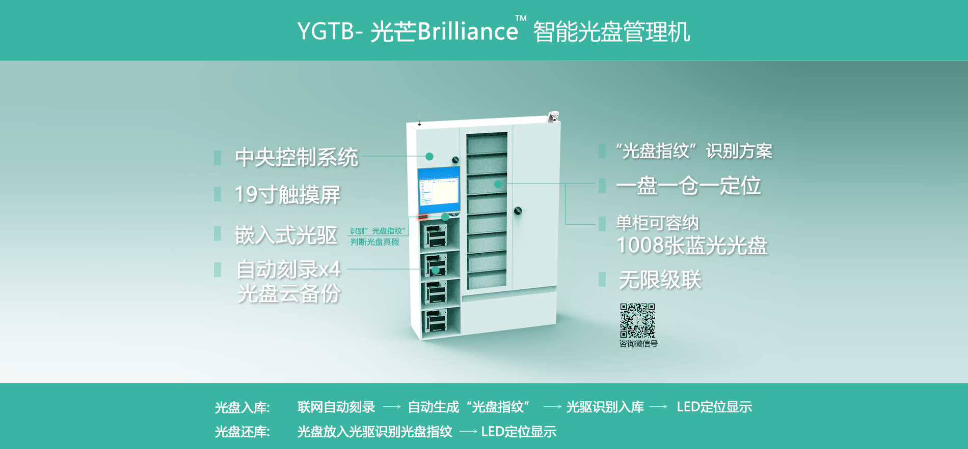 YGTB- 光芒Brilliance(TM)智能光盘管理机